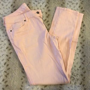 The Limited light pink denim jeans size 10